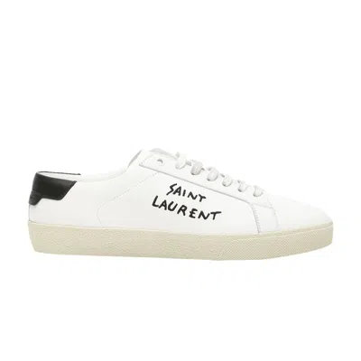 Pre-owned Saint Laurent Wmns Sl-06 'optic White' | Women's Size 35