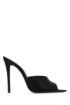 Saint Laurent Open-toed High-heeled Sandals In Black