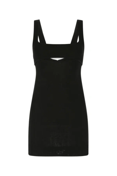 Saint Laurent Dress In Black