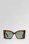 Saint Laurent M119 Sunglasses In Brown