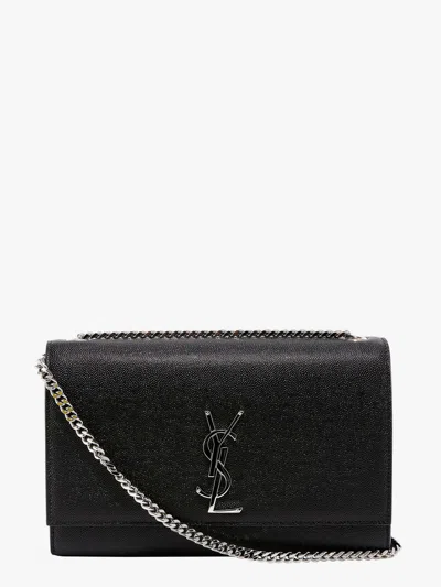 Saint Laurent Woman Kate Woman Black Shoulder Bags