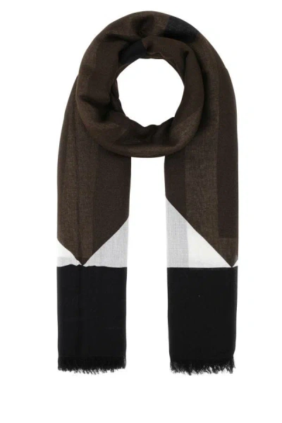 SAINT LAURENT SAINT LAURENT WOMEN PRINTED MODAL BLEND SCARF