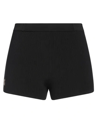 Saint Laurent Woman Shorts & Bermuda Shorts Black Size L Viscose, Polyamide, Elastane