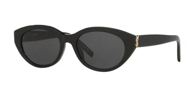 Saint Laurent Woman Sunglass Sl M148 In Black