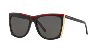 Saint Laurent Woman Sunglass Sl539palom In Grey