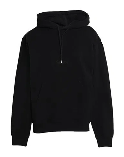 Saint Laurent Woman Sweatshirt Black Size S Cotton, Elastane
