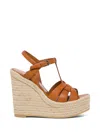 Saint Laurent Tribute Espadrilles Wedge
