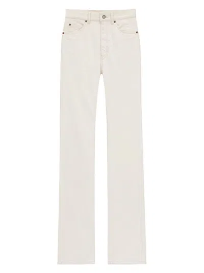 SAINT LAURENT WOMEN'S 100% COTTON COMFORTABLE JEANS