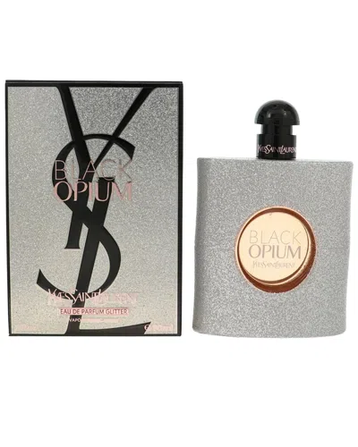 Saint Laurent Women's 3oz Black Opium Glitter Edp In Transparent