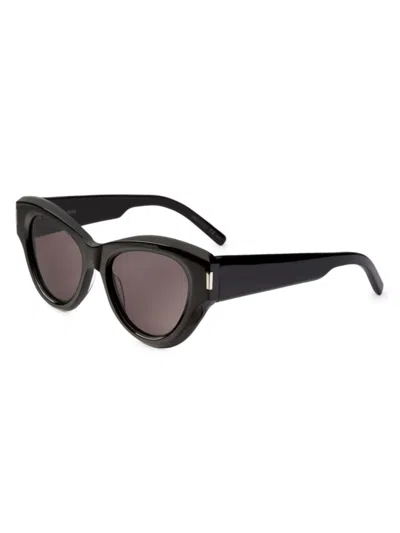 Saint Laurent Women's 51mm Cat-eye Sunglasses In Black