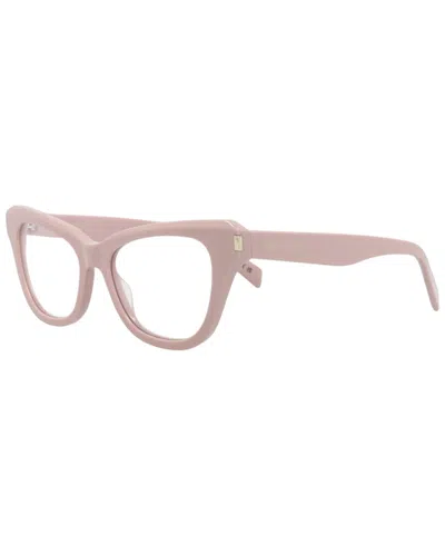 Saint Laurent Women's 52mm Optical Frames In Pink