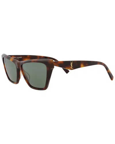 Saint Laurent Women's 58mm Sunglasses In Gold