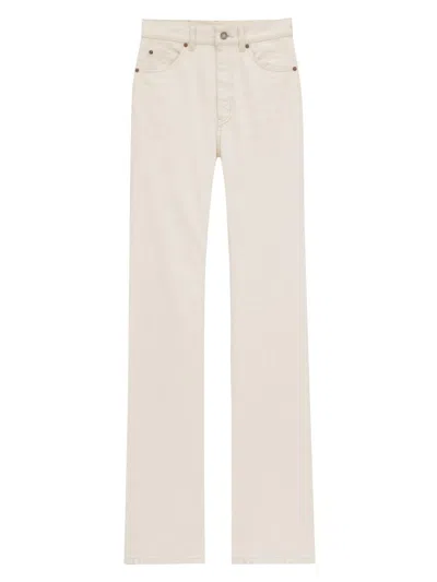 Saint Laurent Women's 70's Jeans In Brown