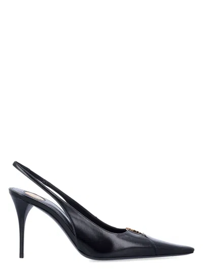 SAINT LAURENT WOMEN'S BABYLONE BRETEUIL SLINGBACK PUMPS