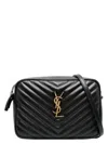 Saint Laurent Paris Women Quilted Leather Lou Camera Bag