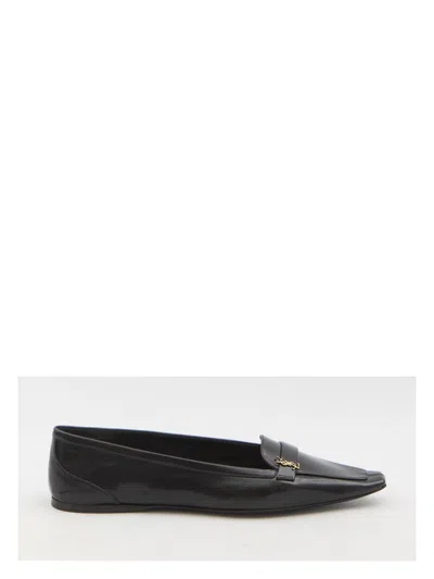 SAINT LAURENT WOMEN'S BALLERINA FLATS BLACK | SIZE 37 | 818008AAEHW