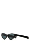 Saint Laurent Occhiali Da Sole Sl M144 In Acetato Nero Donna In Black