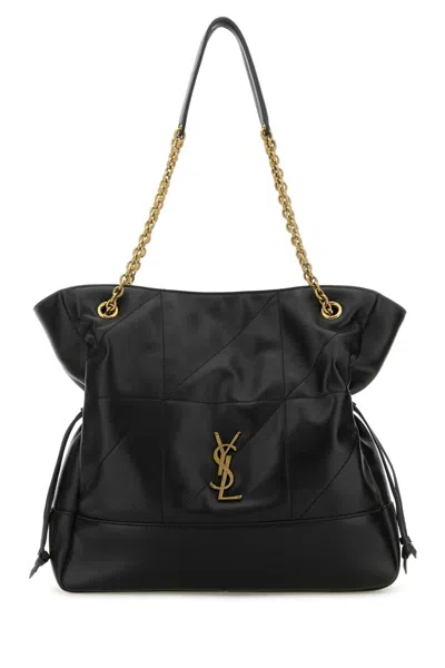 Saint Laurent Women Black Nappa Leather Jamie 4.3 Bucket Bag