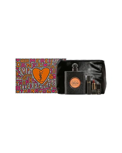 Saint Laurent Women's Black Opium 4pc Set