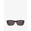 Saint Laurent Womens Black Sl613 Cat-eye Frame Acetate Sunglasses In Black