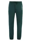 Saint Laurent Bottle Green Cotton Joggers