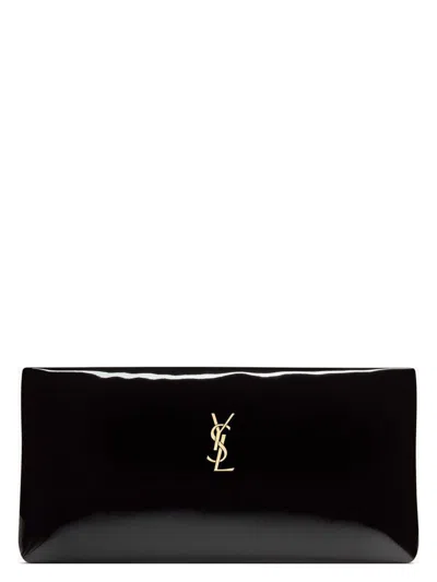 Saint Laurent Women's Calipso Long Pouch In Nero