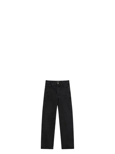 Saint Laurent Women's Carrot-fit Jeans With A Washed Effect