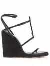 Saint Laurent Cassandra Espadrilles In Black
