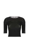 Saint Laurent Cassandre Knit Top