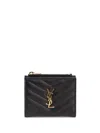 Saint Laurent Women `cassandre Matelassé` Bi-fold Wallet