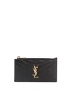 Saint Laurent Women `cassandre Matelassé Fragments` Card Case