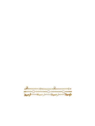 Saint Laurent Women `cassandre` Multi-chain Bracelet