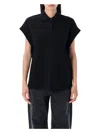 Saint Laurent Sleeveless Polo Shirt