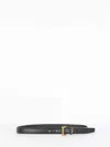 Saint Laurent Women Cassandre Thin Belt
