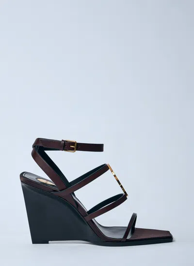 Saint Laurent Women Cassandre Wedges