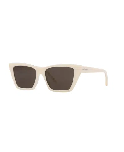 SAINT LAURENT WOMEN'S CAT EYE SUNGLASSES, SL 276 MICA YS000128
