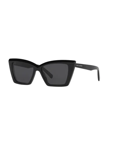 SAINT LAURENT WOMEN'S CAT EYE SUNGLASSES, SL 657 YS000559