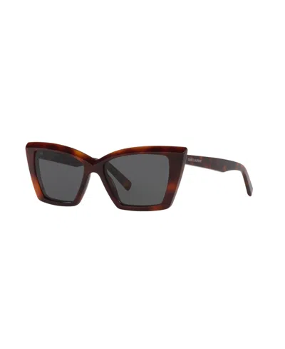 SAINT LAURENT WOMEN'S CAT EYE SUNGLASSES, SL 657 YS000559
