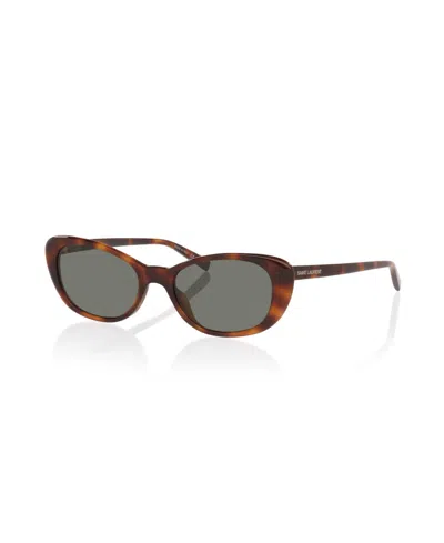Saint Laurent Women's Cat Eye Sunglasses, Sl822 Ys000876 In Pattern