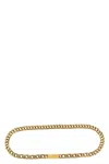 Saint Laurent Golden Chain Belt In Gold