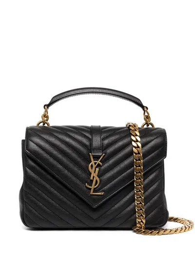 Saint Laurent Women College Medium Leather Shoulder Bag