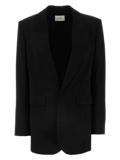 SAINT LAURENT WOMEN'S CREME BLAZER