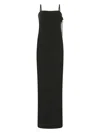 Saint Laurent Women's Crepe Long Dress