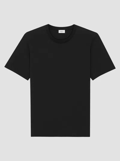 Saint Laurent Women's Crescent Moon T-shirt In Black