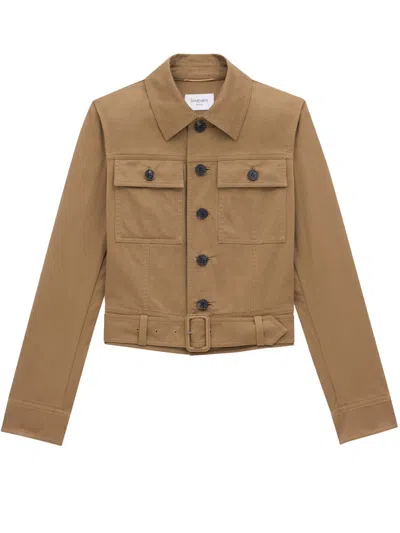 Saint Laurent Women Cropped Jacket