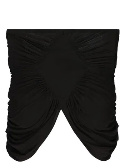 SAINT LAURENT WOMEN'S CUPRO TOP