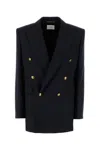 Saint Laurent Jackets In Blue