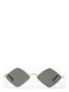 Saint Laurent Diamond Gold Sunglasses Women In Metal