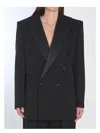 Saint Laurent Double-breasted Tuxedo Jacket