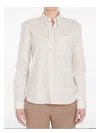 Saint Laurent Women's Embroidered Poplin Shirt